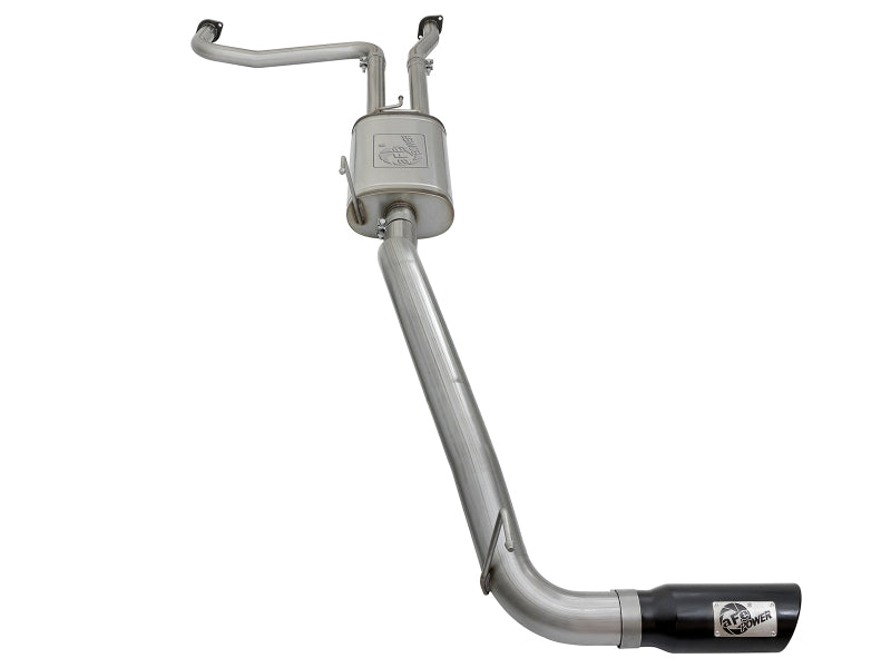 aFe MACHForce XP 2.5in Cat-Back Exhaust System w/ Black Tip Nissan Frontier 17-19 V8-5.6L