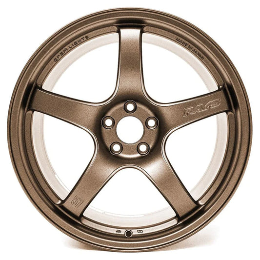 Gram Lights 57CR 18x10.5 +22 5x114.3 - Bronze 2