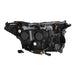 AlphaRex 23-24 Toyota Tacoma LUXX-Series LED Proj Headlights Alpha Blk w/Actv Light & Seq. Sig + DRL