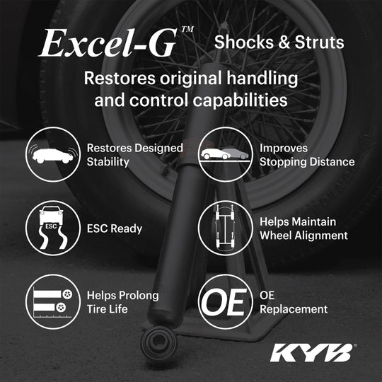KYB Shocks & Struts Excel-G 15-20 Ford Mustang Excl. Shelby w/o Perf Pkg. w/o ECS/20in Wheels