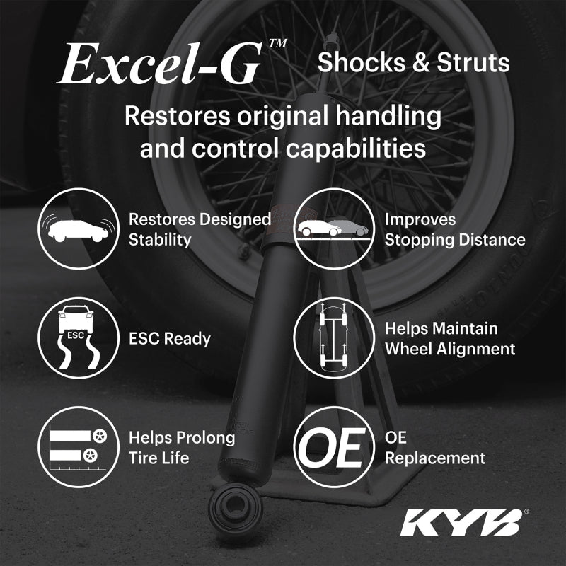 KYB Shocks & Struts Excel-G 15-20 Ford Mustang Excl. Shelby w/o Perf Pkg. w/o ECS/20in Wheels