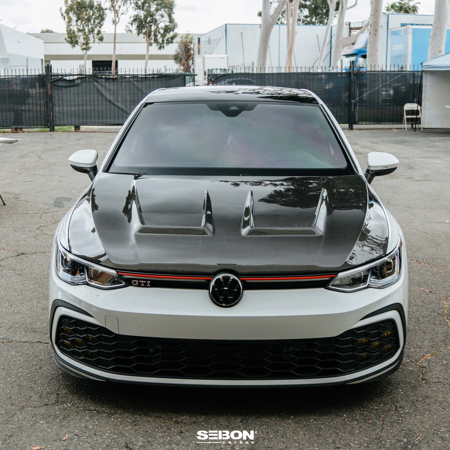 Seibon DV-Style Carbon Fiber Hood 2022-2024 VW Golf MK8