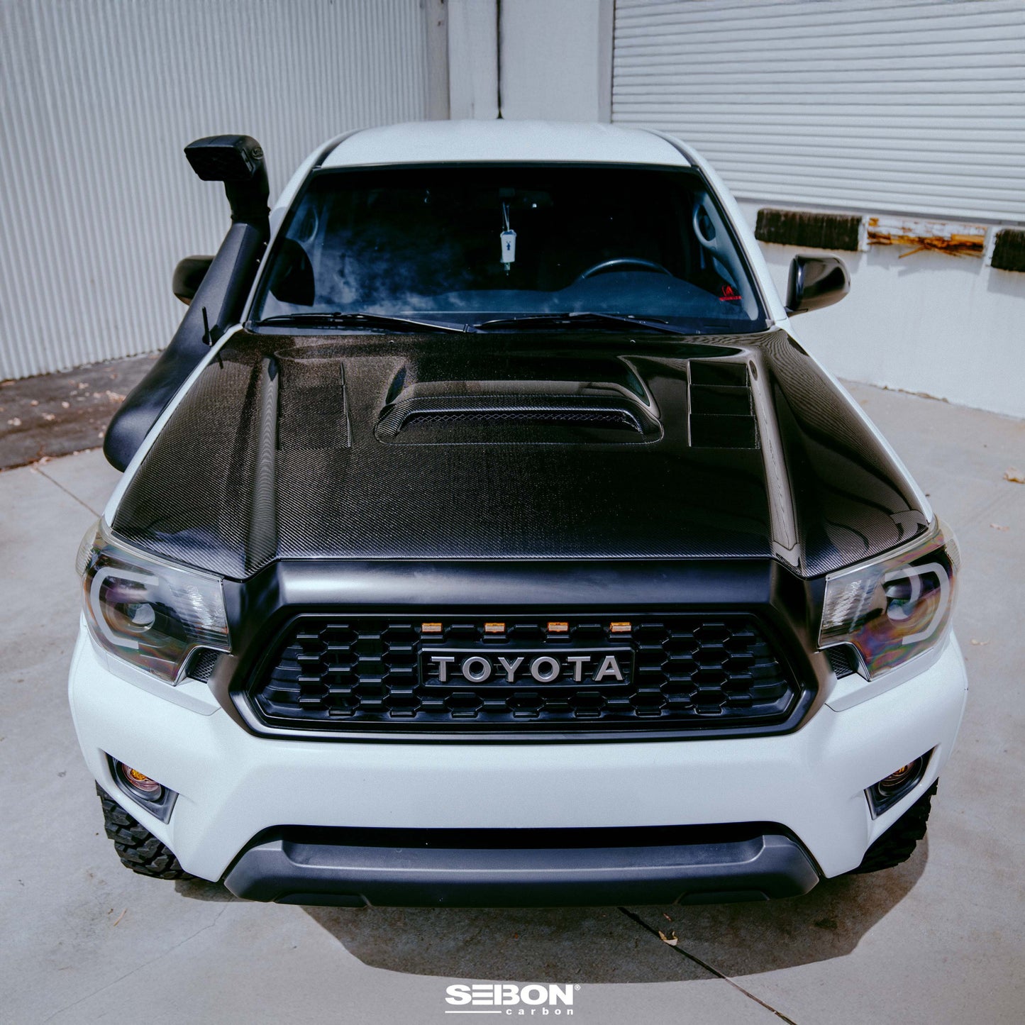 Seibon TS-Style Carbon Fiber Hood 2012-2015 Toyota Tacoma