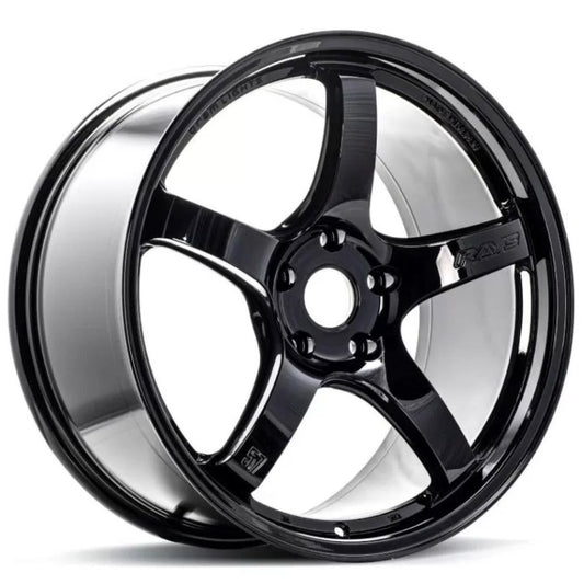 Gram Lights 57CR 18x9.5 +22 5x114.3 - Gloss Black