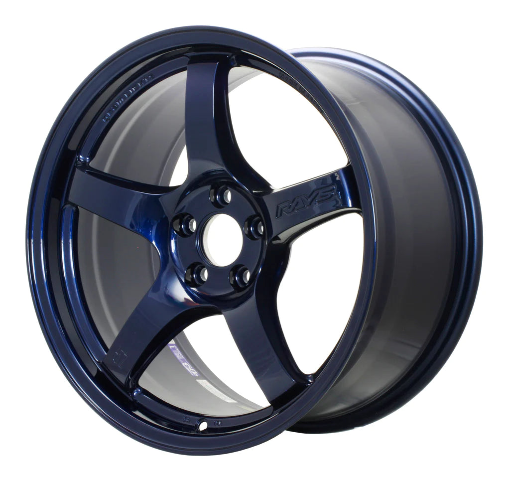 Gram Lights 57CR 18x9.5 +12 5x114.3 - Eternal Blue Pearl