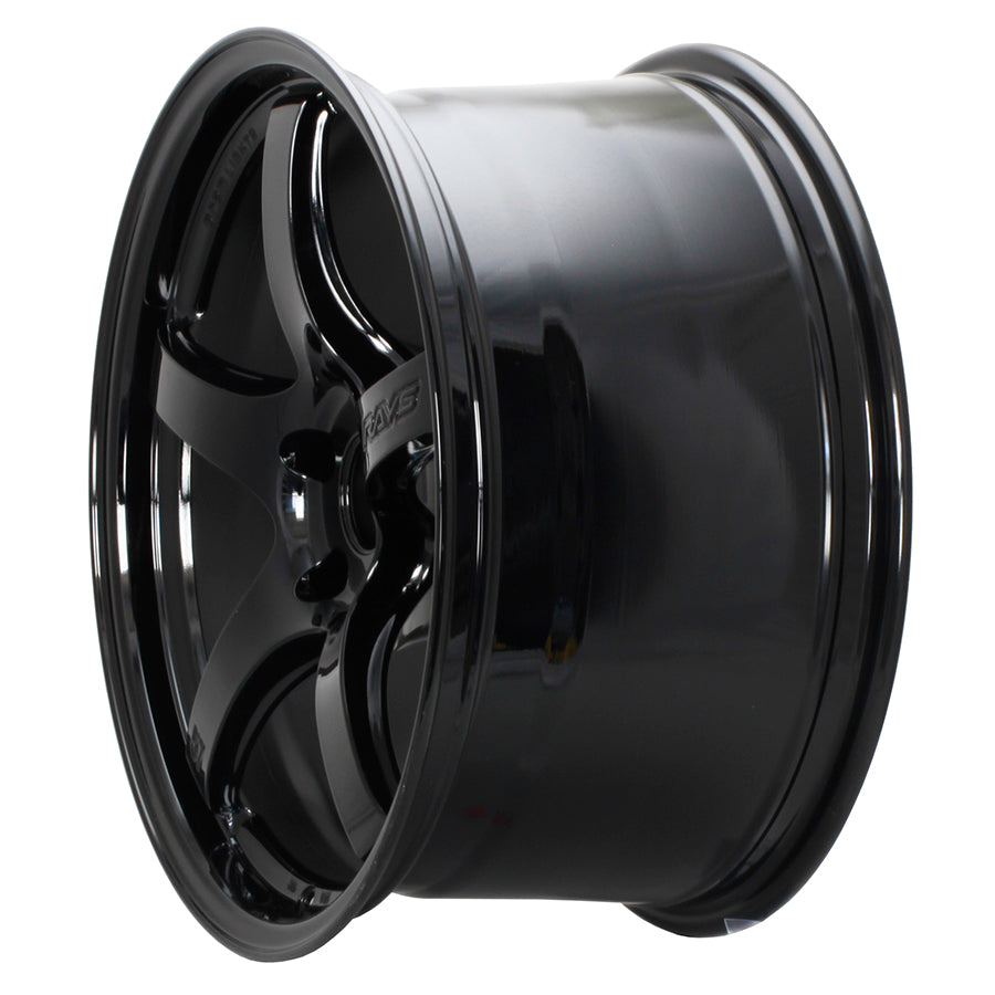 Gram Lights 57CR 18x7.5 +50 5x114.3 - Gloss Black