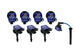 Granatelli 18-23 Ford 5.0L 4V Pro Series Coil-On-Plug Wire Conn Kit w/Coil Packs (60K Volts)