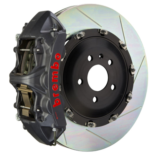 Brembo 21+ Model S Plaid/Model X Plaid Fr GTS BBK 6Pist Cast 405x34 2pc Rotor Slot Type1-Black HA