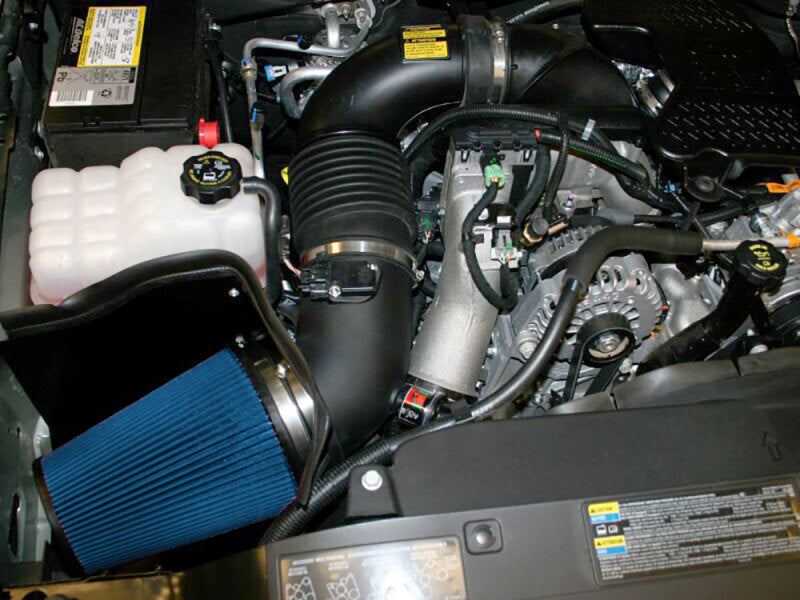 Airaid 06-07 Chevy Duramax Classic (w/ High Hood) CAD Intake System w/o Tube (Dry / Blue Media)