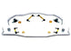Whiteline 15-20 Ford Mustang GT/GT Premium/EcoBoost/EcoBoost Premium Front & Rear Sway Bar Kit