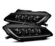 AlphaRex 99-09 Honda S2000 NOVA-Series Projector LED Headlights - Black