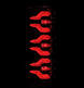 AlphaRex 87-96 Ford Bronco/F-150 Luxx-Series LED Tail Lights - Alpha-Black