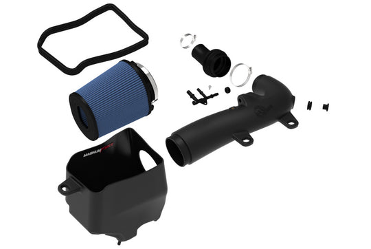 aFe 24-25 Jeep Wrangler JL 4XE L4 2.0L Magnum FORCE Stage-2 Cold Air Intake System w/ Pro 5R Filter
