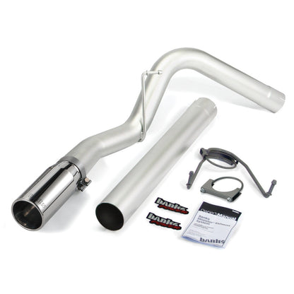 Banks Power 10-13 Dodge 6.7L CCLB Monster Exhaust System - SS Single Exhaust w/ Chrome Tip