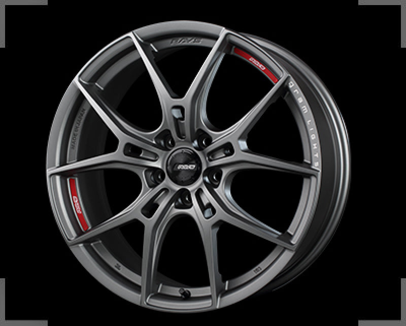 Gram Lights 57FXZ Overseas 20x11.0 +18 5-114.3 Matte Graphite w/Machining Wheel