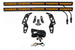 Diode Dynamics 18-21 Jeep JL Wrangler/Gladiator SS30 Bumper Bracket Kit - Amber Driving Dual