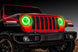 ORACLE Lighting Jeep Wrangler JL/Gladiator JT LED Surface Mount Headlight Halo Kit