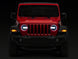Raxiom 18-23 Jeep Wrangler JL Axial Series 9-In LED Headlights- Blk Housing (Clear Lens)
