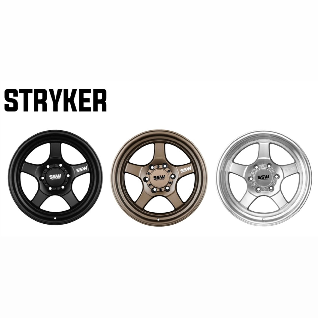 SSW Stryker Wheel - 17x9 / 6x139.7 - 5x150