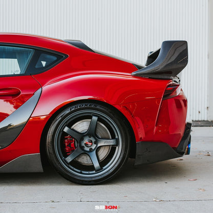 Seibon TD Style Carbon Fiber Rear Spoiler - Toyota Supra A90