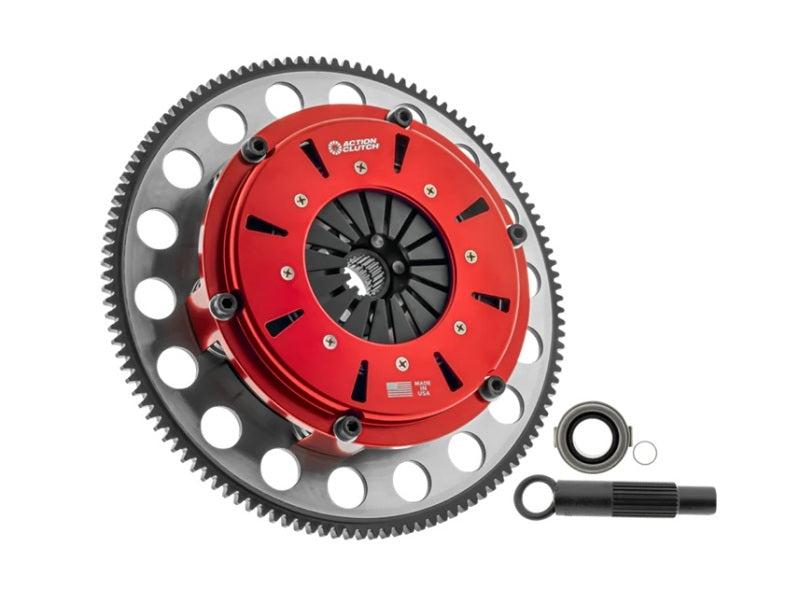 Action Clutch 94-01 Acura Integra 1.8L (B18) 7.25in Triple Disc Race Clutch Kit w/Chromoly FW