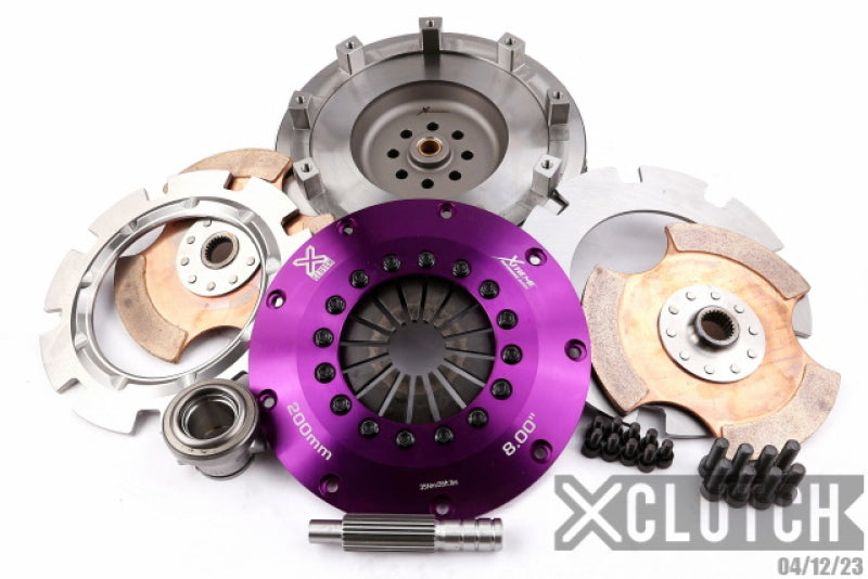 XClutch 99-02 Nissan Silvia S15 2.0L 8in Twin Solid Ceramic Clutch Kit