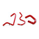 Mishimoto 15+ Ford Mustang GT Red Silicone Ancillary Hose Kit
