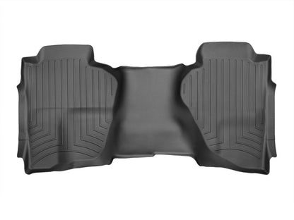 WeatherTech 21-22 Tesla Model X Rear FloorLiner (2nd Row) - Black