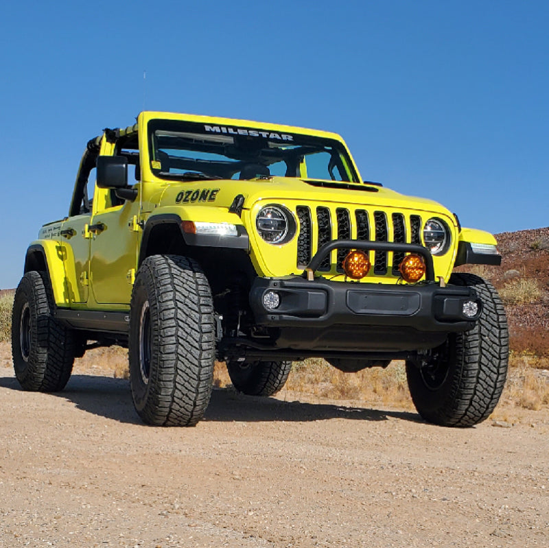 Nacho Lighting Jeep JL / JT 3 Piece Modular Bumper Quatro Fog Mount