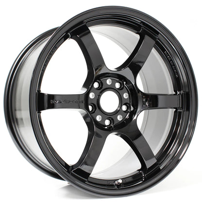 Gram Lights 57DR 18x9.5 +12 5x114.3 - Gloss Black