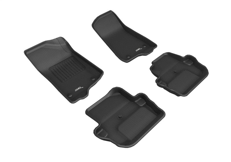 3D MAXpider 18-24 Jeep Wrangler Sport (Jl) Kagu Black R1 R2