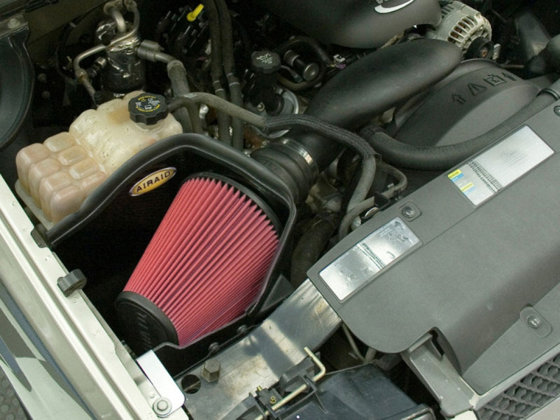 Airaid 05-06 Chevy HD / 2007 Silverado Classic HD 6.0L MXP Intake System w/ Tube (Oiled / Red Media)