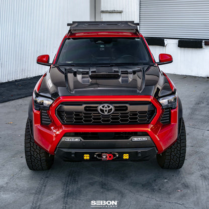 Seibon 2024+ Toyota Tacoma TR-Style Carbon Fiber Hood