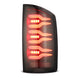 AlphaRex 07-08 Dodge Ram 1500/07-09 Dodge Ram 2500+3500 Luxx-Series LED Tail Lights (Pair) Black