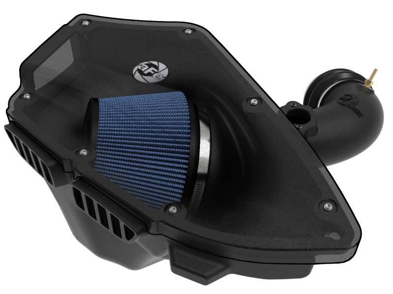 aFe MagnumForce Stage 2 Si Intake System Pro 5 R Black 06-12 BMW 3 Series E9x L6 3.0L Non-Turbo