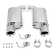 Mishimoto 2015+ Ford Mustang GT Street Axleback Exhaust w/ Polished Tips