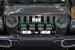 Diode Dynamics Jeep JL SS5 4-Pod CrossLink Grille Lightbar Kit Pro - Yellow Combo