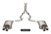 Corsa 2015-2020 Ford Mustang GT350/R 5.2L V8 Dual Rear Cat-Back- Stainless Dual Rear Exit