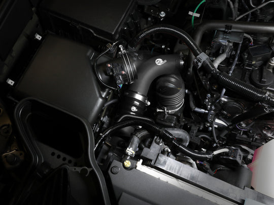 aFe 2024+ Toyota Tacoma BladeRunner 2.5in & 3in Aluminum Hot & Cold Charge Pipe Kit - Black