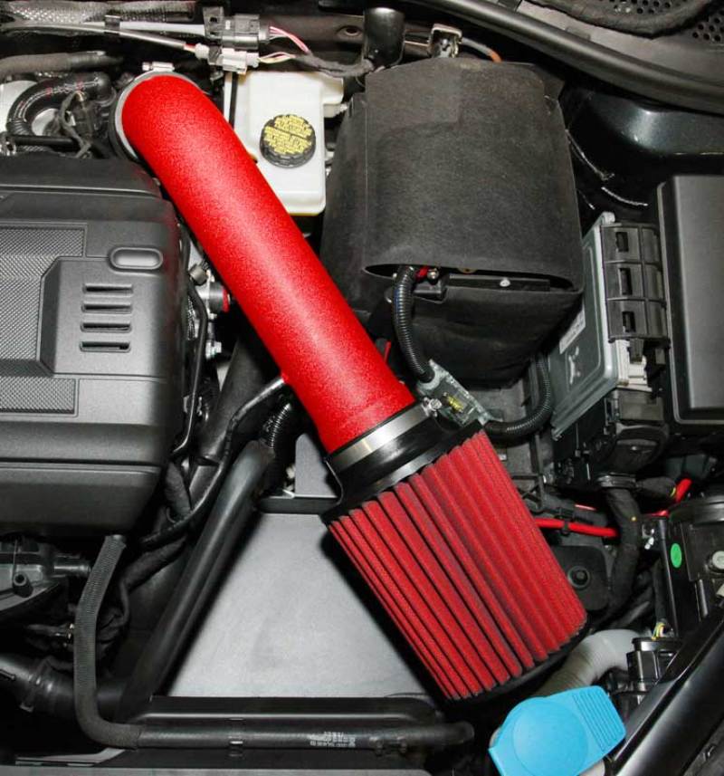 AEM 2015 Volkswagen Golf GTI 2.0L Cold Air Intake System Wrinkle Red