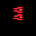 AlphaRex 94-01 Dodge Ram 1500/2500/3500 LUXX-Series LED Tail Lights - Black/Red