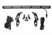 Diode Dynamics 18-21 Jeep JL Wrangler/Gladiator SS30 Bumper Bracket Kit - Amber Driving (Single)
