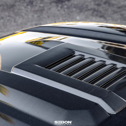 Seibon 2024+ Toyota Tacoma TR-Style Carbon Fiber Hood