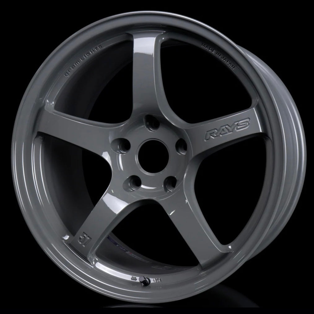 Gram Lights 57CR 18x8.5 +37 5x108 - Glossy Gray