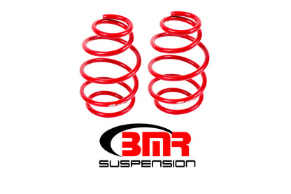 BMR 10-15 5th Gen Camaro V8 Front Lowering Springs - Red