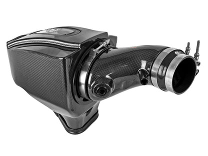 aFe Momentum Black Series Carbon Fiber Pro 5R Air Intake System 11-19 Dodge Charger SRT8 6.4L