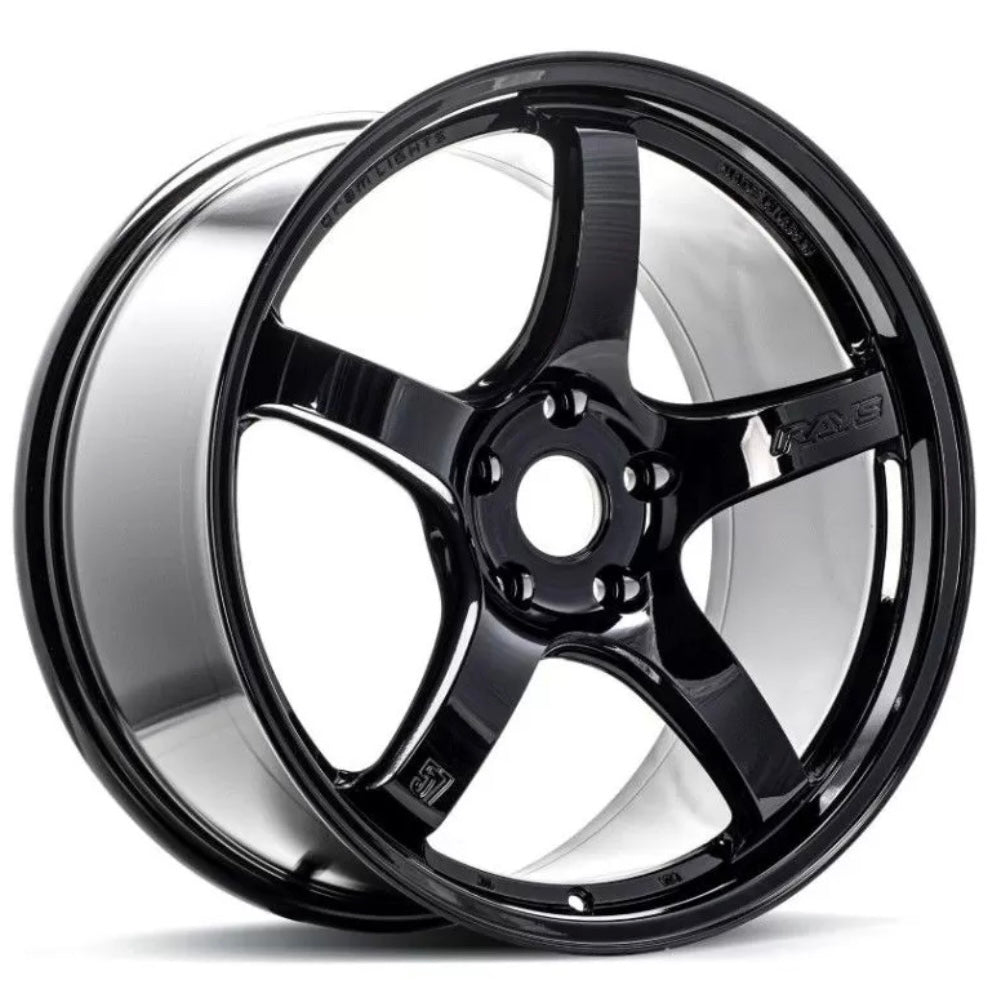 Gram Lights 57CR 18x8.5 +45 5x100 - Gloss Black
