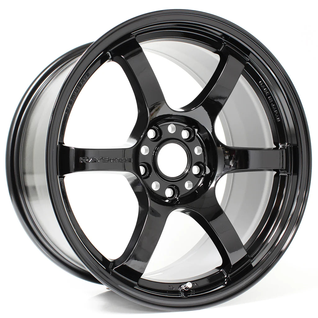 Gram Lights 57DR 17x9.0 +38 5x100 - Glossy Black