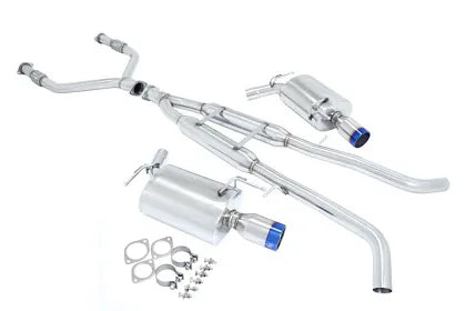 Manzo Dual Exit Cat-Back Performance Exhaust System - Infiniti G37 Sedan, G35 Sedan 07-08