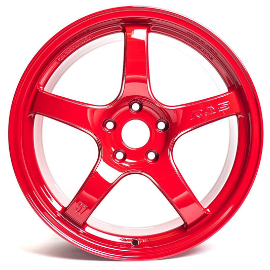 Gram Lights 57CR 18x8.5 +45 5x100 - Milano Red